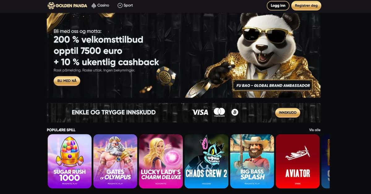 Experience Unforgettable Fun Play at Golden Panda Casino Experience Unforgettable Fun Play at Golden Panda Casino